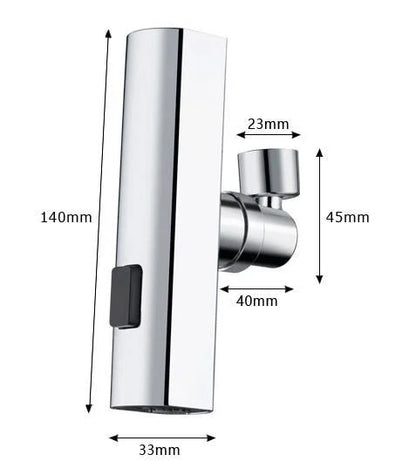 3-in-1 Waterfall Kitchen Faucet