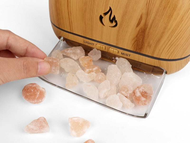 3-in-1 Himalayan Salt Rock Scent Diffuser