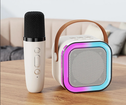 Bluetooth Speaker with Karaoke Mic