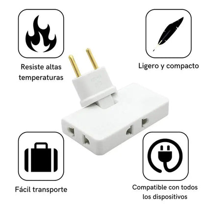 180 Rotatable Socket Converter