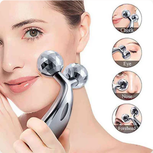 3D Face Roller Massager