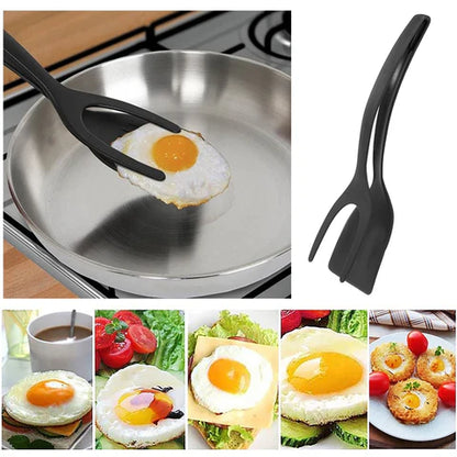 2 In 1 Spatula Tongs